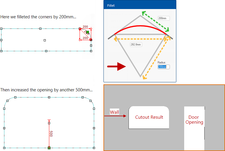 Wall Opening And Arches Tutorial - Artistic Sunset Picture - Retina